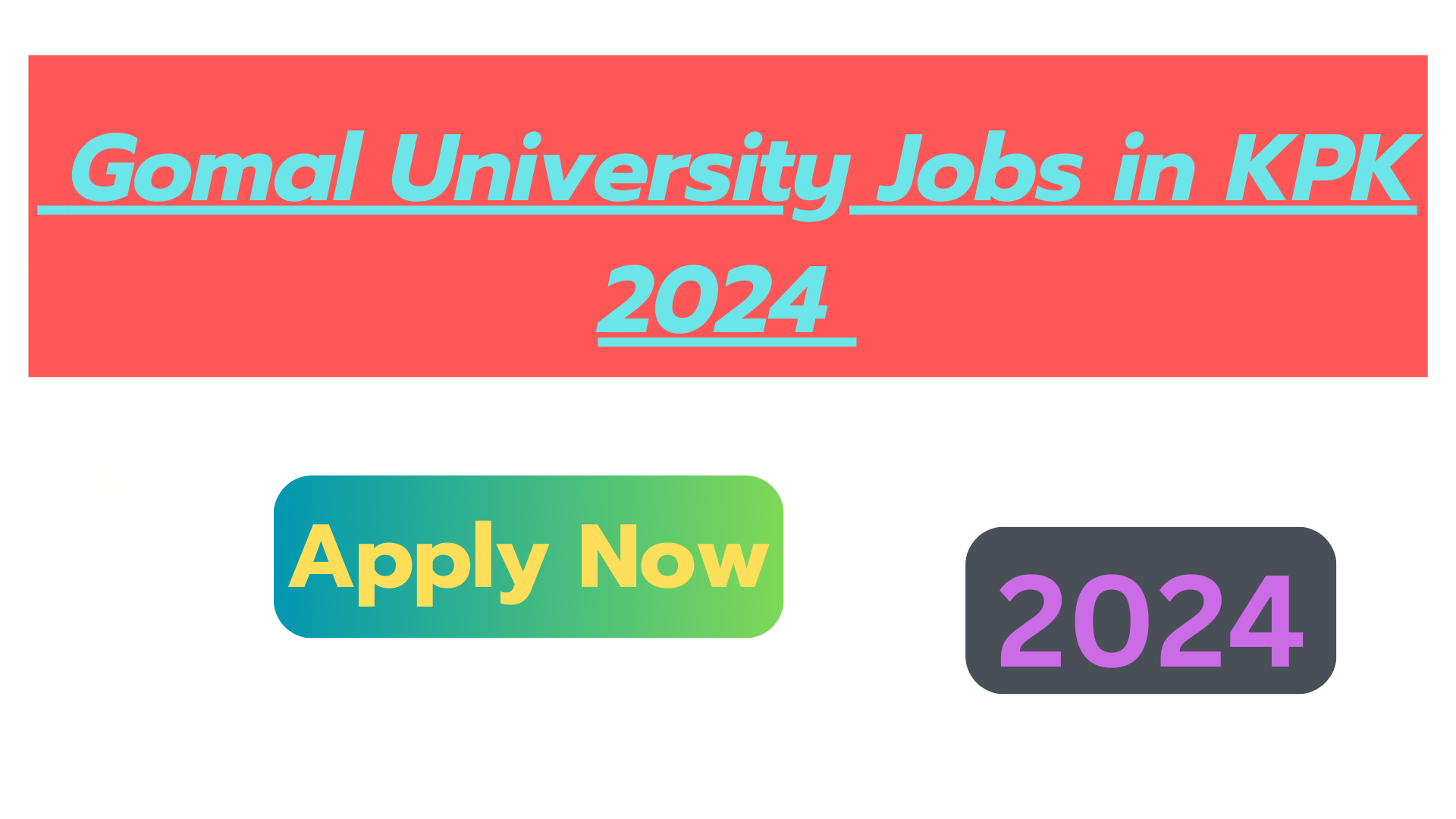 Online Application for Gomal University Jobs in KPK 2024 Now Open – Apply Today